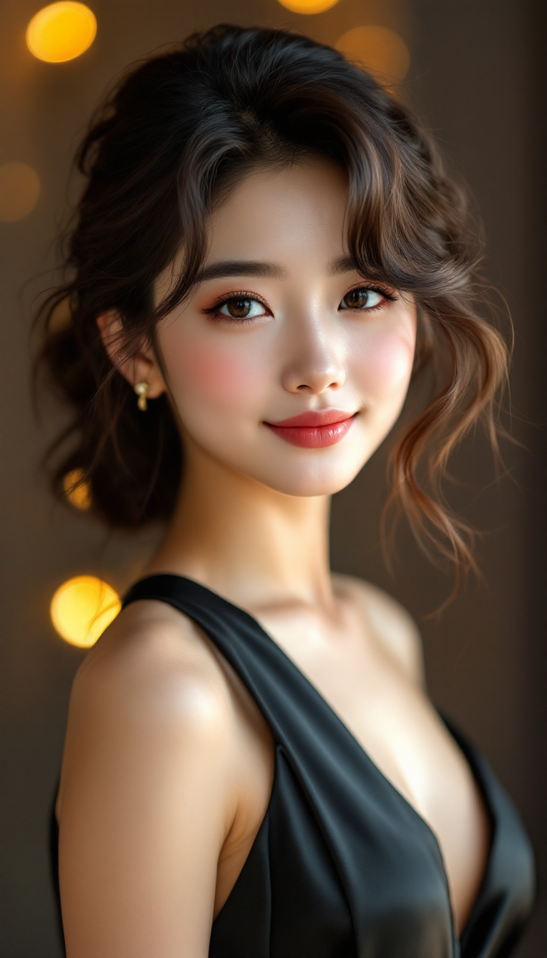 Imagen de la comunidad: A young Asian beauty, with li…
