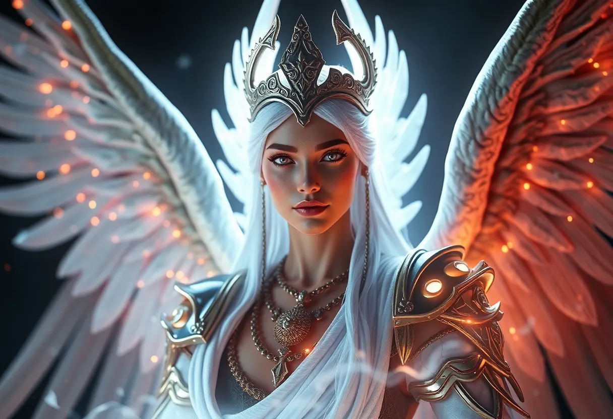 Imagen de la comunidad: angelic warrior::4 hyper-real…