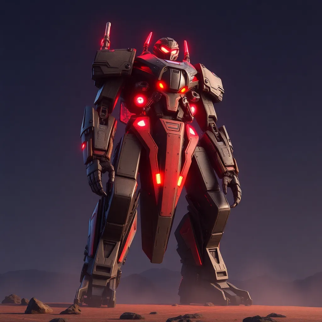 Imagen de la comunidad: giant robot::1 style of photo…